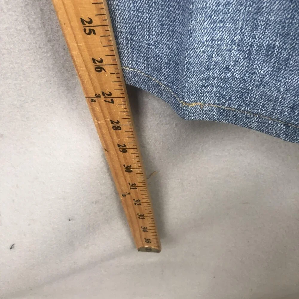 Vintage Levis 501 Jeans Mens 34x30 Leather Patch Button Fly WPL423 Faded Mexico
